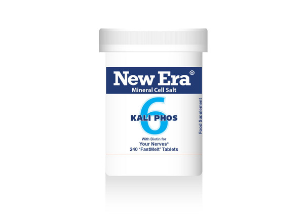 New Era No. 6. Kali. Phos. (Potassium Phosphate) 240's (Currently Unavailable)