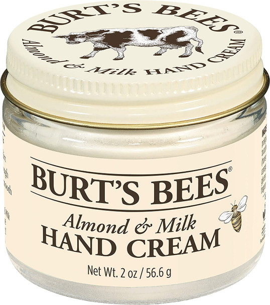 Burt's Beesýý 99% Natural Moisturising Almond & Milk Hand Cream - 57 gram jar