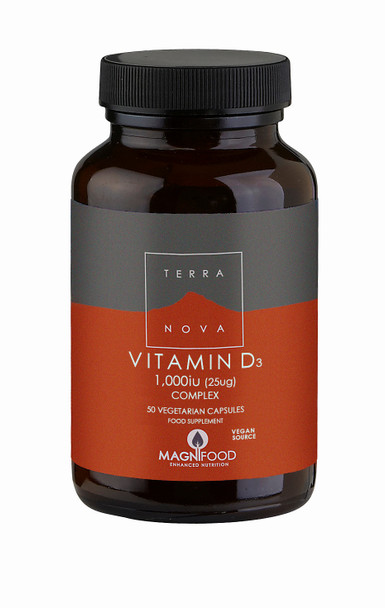 Terranova Vitamin D3 1000Iu Complex 50'S