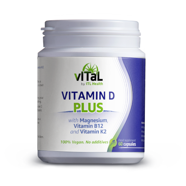 ITL Health Vitamin D Plus 60's