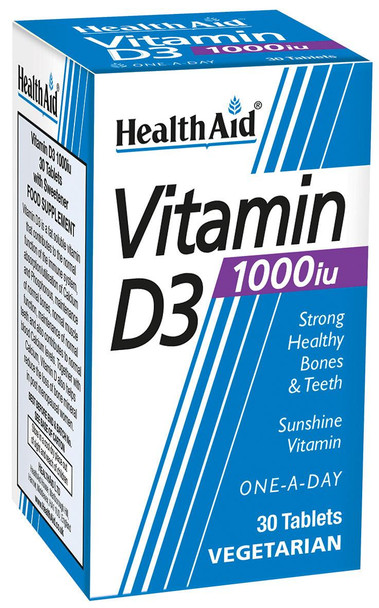 Health Aid Vitamin D3 1000iu