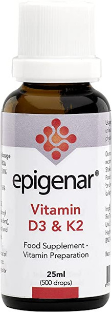 Epigenar Vitamin D3 & K2 25ml (Currently Unavailable)