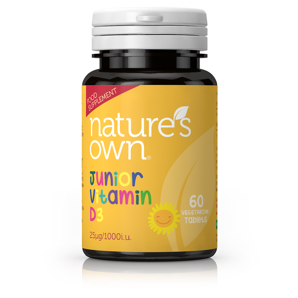Nature's Own Junior Vitamin D3 25ug 60's