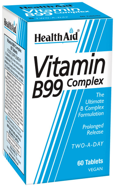 Health Aid Vegan Vitamin B99 Complex 60's