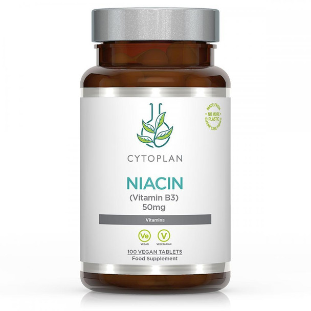 Cytoplan Niacin (Vitamin B3) 50mg 100's