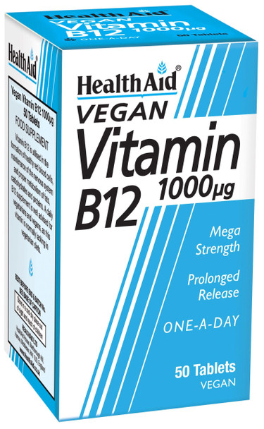 Health Aid Vegan Vitamin B12 1000ug