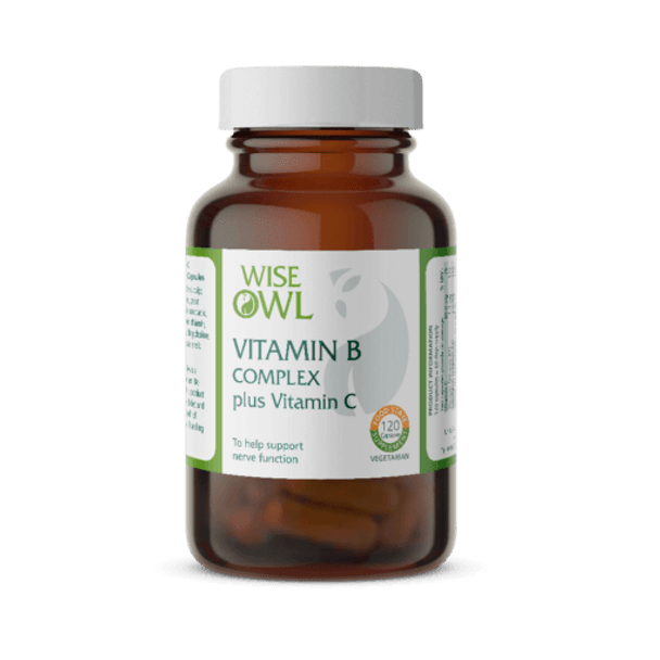 Wise Owl Vitamin B Complex Plus Vitamin C 120's
