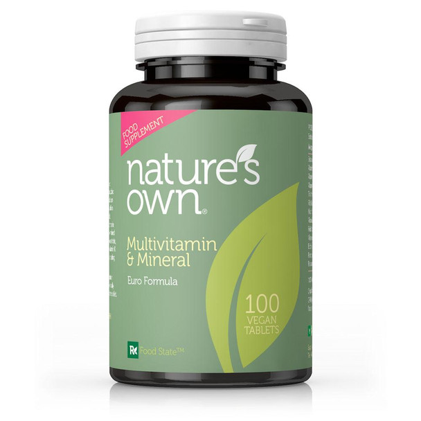 Nature's Own Multivitamin & Mineral: Euro Formula 100's