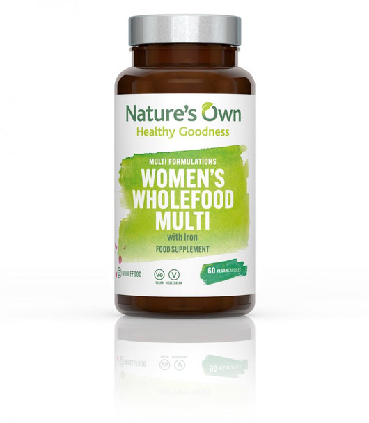 Nature'S Own Women'S Wholefood Multi With Iron 60'S