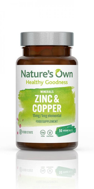 Nature's Own Zinc & Copper 50's