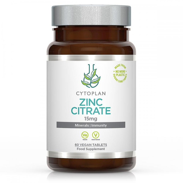 Cytoplan Zinc Citrate 15mg 60's