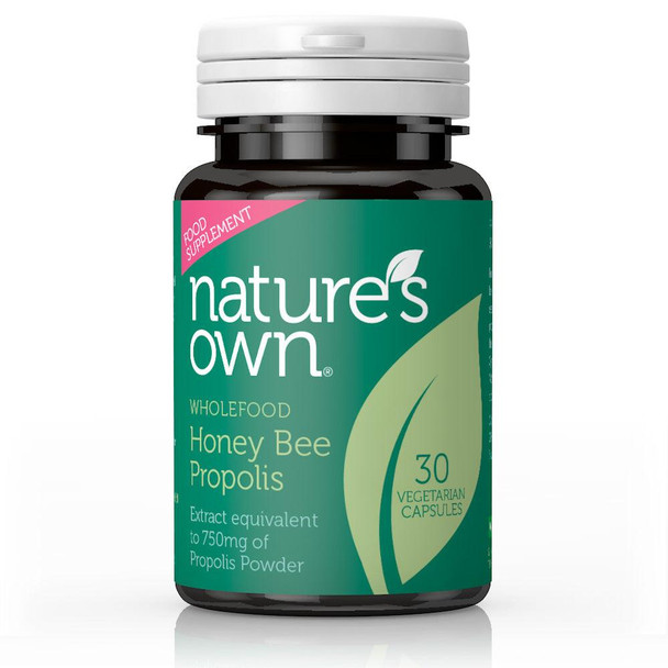 Nature's Own Wholefood Honey Bee Propolis 30'S