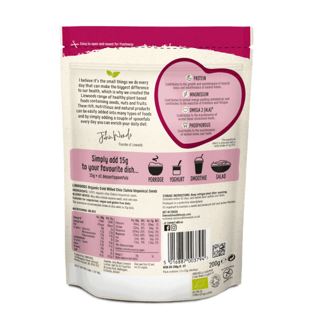 Linwoods Milled Chia Seed 200g
