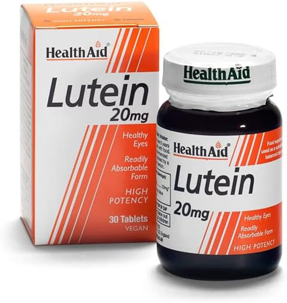 Health Aid Lutein 20mg 30's