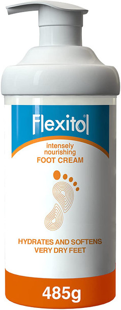 Flexitol Intensely Nourishing Foot Cream 485g, For Softer And Smoother Feet, Quick Absorbing