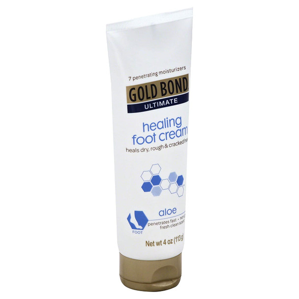 Gold Bond Ultimate Healing Foot Cream, 4 oz (Pack of 2)