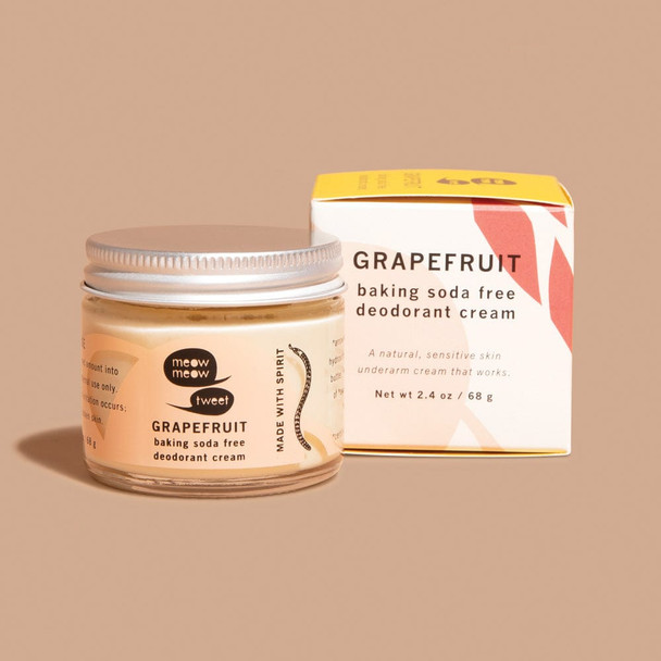 Grapefruit Deodorant Cream