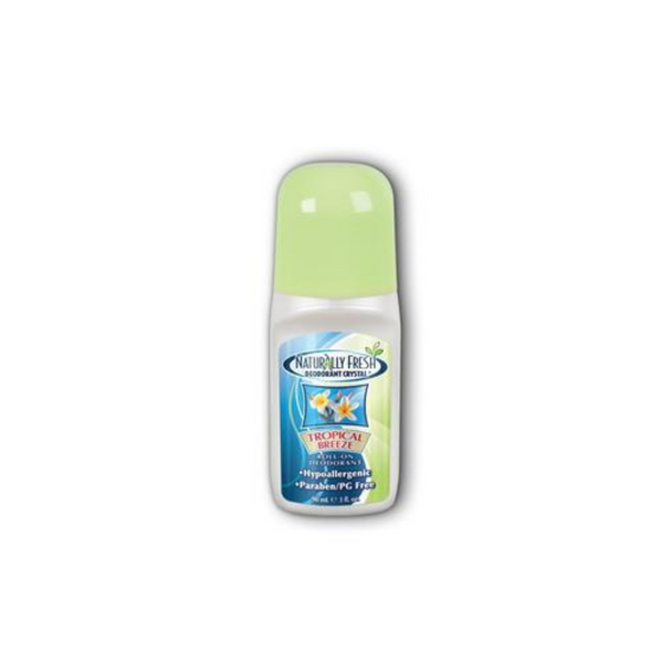 Roll-On Deodorant Tropical Breeze 3 oz by Naturally Fresh