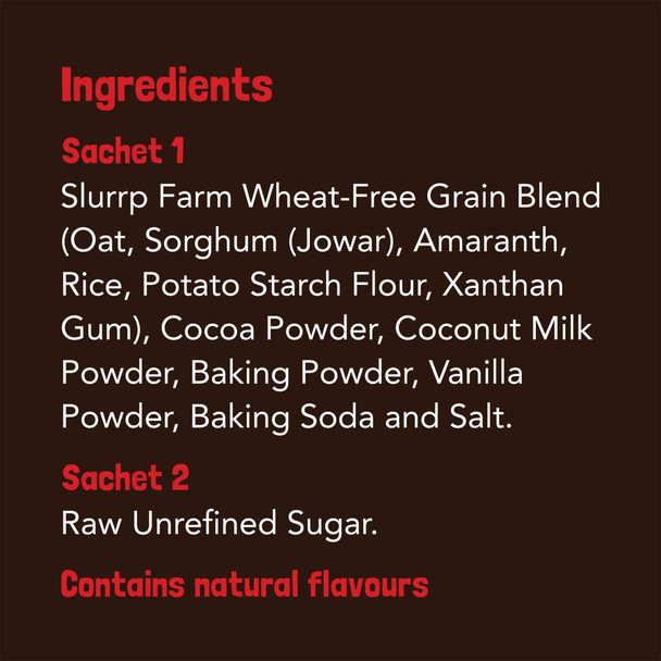 Slurrp Farm Chocolate Cake Mix | Eggless - 200 gm