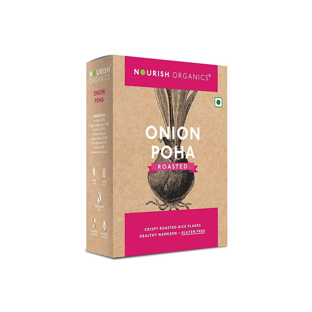Nourish Organics Onion Poha - 150 gm