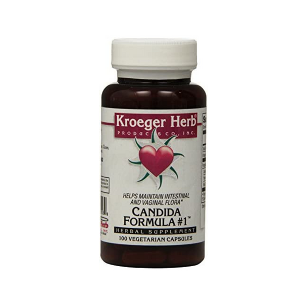 Candida Formula #1 100 Vegetarian Capsules by Kroeger Herb Products
