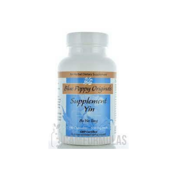Supplement Yin 60 capsules by Blue Poppy Originals Supplement Yin 60 capsules by Blue Poppy Originals