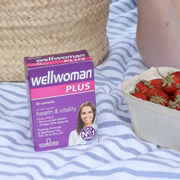 Vitabiotics Wellwoman Plus Omega 3∙6∙9 - 56 Tablets/Capsules