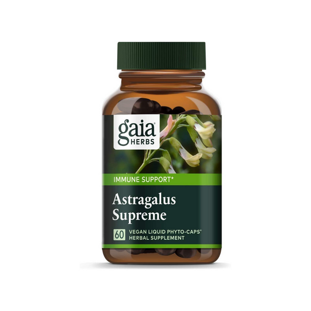 Astragalus Supreme 60 vegetarian capsules by Gaia Herbs Professional