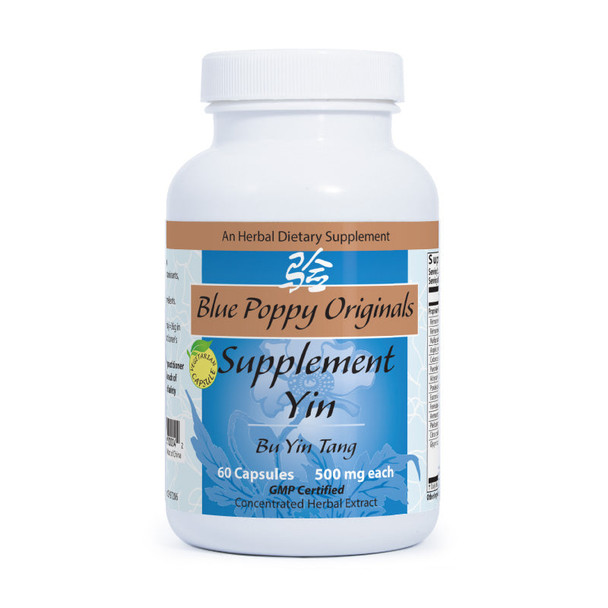 Supplement Yin 180 capsules by Blue Poppy Originals Supplement Yin 180 capsules by Blue Poppy Originals