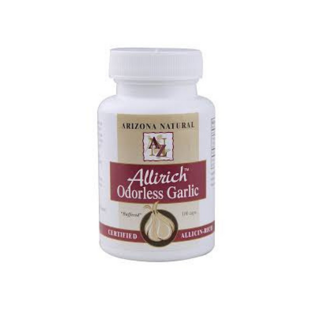 Allirich Garlic 500mg 100 Capsules by Arizona Natural Products