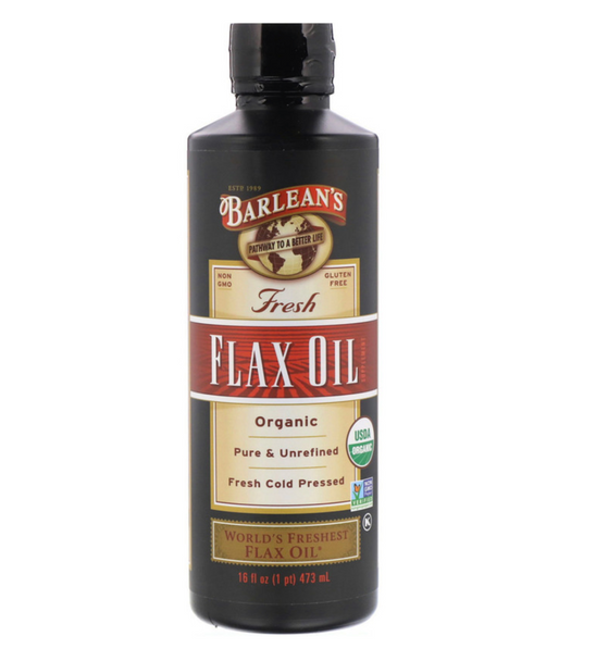 Barlean's  Organic Fresh Flax Oil 16 oz (473 ml)