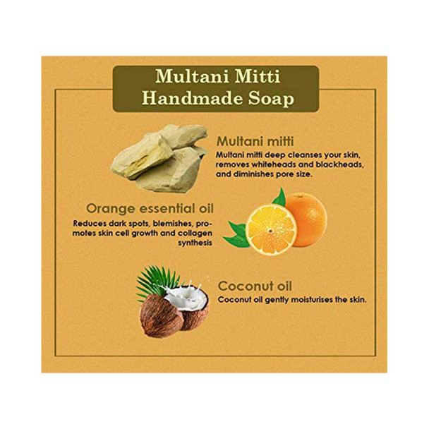 Ancient Living Multani Mitti Luxury Handmade Soap - 100 gm