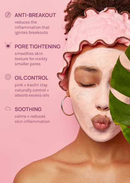 AOA Skin Pink + Kaolin Clay Face Mask
