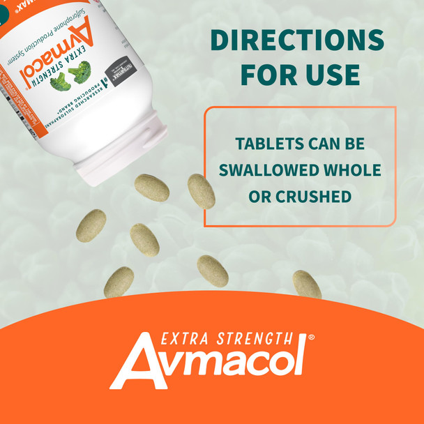 Nutramax Avmacol Extra Strength Sulforaphane Producing Supplement 75 Tabs