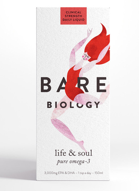 Bare Biology Life & Soul Pure Omega 3 Daily Liquid