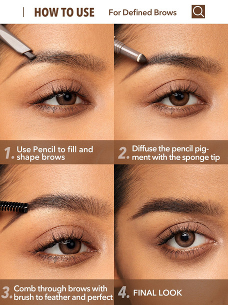 Brow Goals 3-In-1 Eyebrow Pencil-Espresso