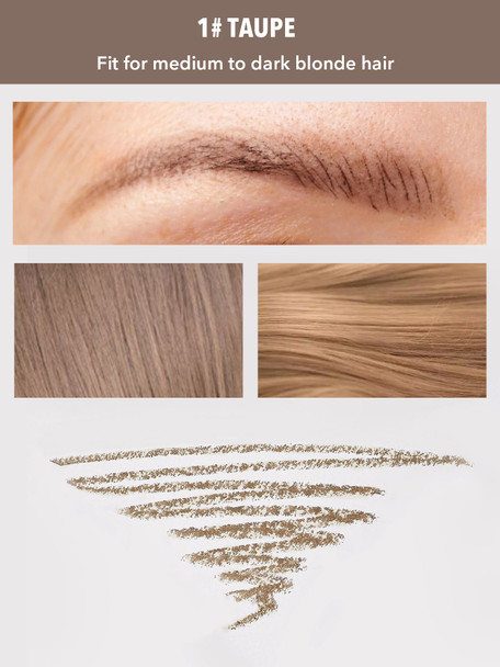 Brow Goals 3-In-1 Eyebrow Pencil-Taupe