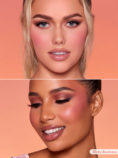 Color Bloom Liquid Blush Matte Finish-Risky Business