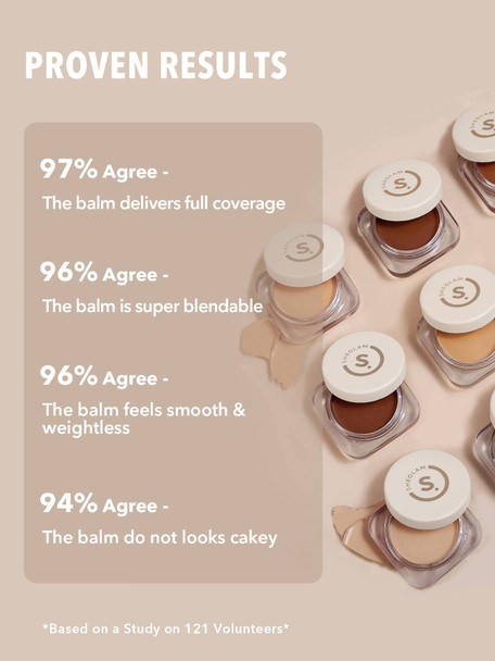 Full Coverage Foundation Balm-Almond