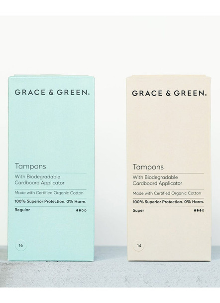 Grace & Green Applicator Tampons Regular