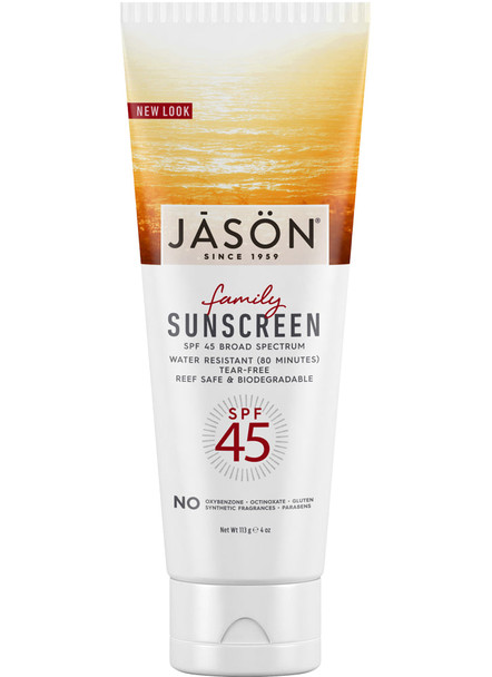 Jason Natural Family Natural Sunscreen SPF45