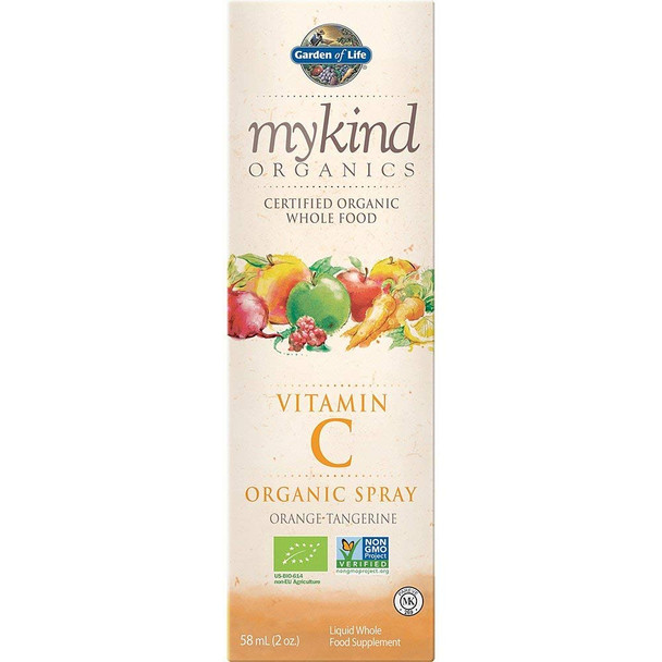 Garden of Life mykind Organics Vitamin C Spray, 58ml