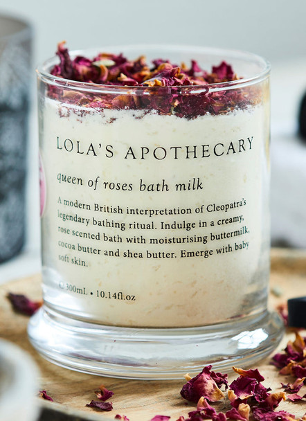 Lola's Apothecary Queen of Roses Bath Milk