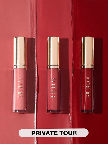 Matte Allure Mini Liquid Lipstick Set-Private Tour