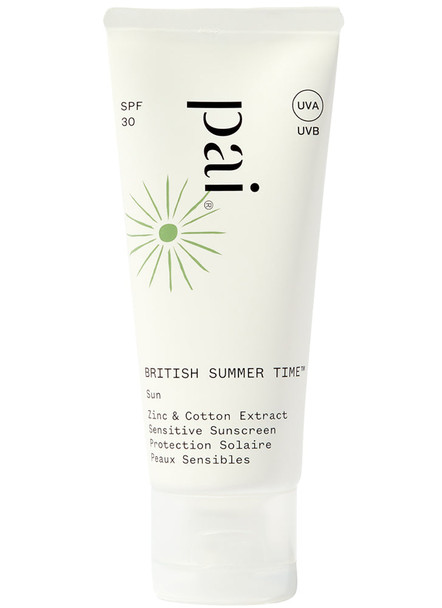 Pai Skincare British Summer Time Zinc & Cotton Extract SPF 30 Sensitive Sunscreen