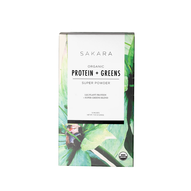Sakara Organic Protein + Greens Super Powder