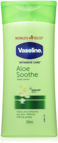 Vaseline Intensive Care Aloe Soothe Body Lotion, 200ml Vaseline Intensive Care Aloe Soothe Body Lotion, 200ml