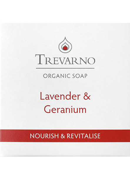 Trevarno Organic Lavender & Geranium Soap