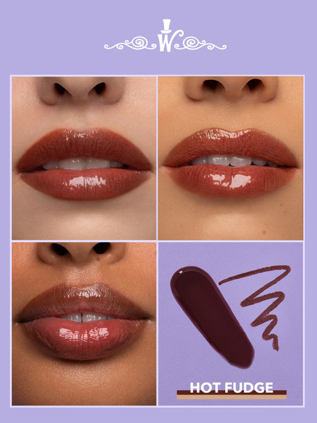 Willy Wonka Cocoa Kiss Lip Duo-Hot Fudge