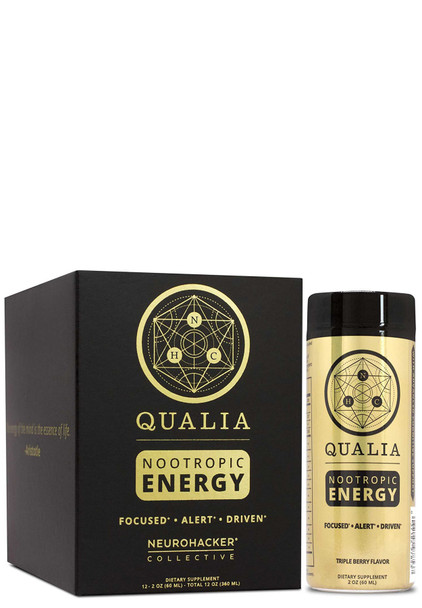 Neurohacker Qualia Nootropic Energy Shot 2oz (pack 6)